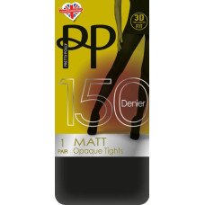 Pretty Polly Premium Opaques AVA6 black SM 