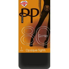 Pretty Polly Premium Opaques AVA5 black SM 