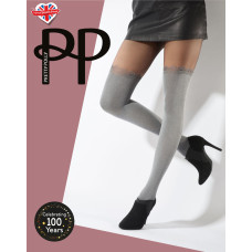 Pretty Polly Premium Fashion AWB3 bkgy/серый OS 