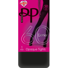 Pretty Polly Premium Opaques AVA4 black SM 
