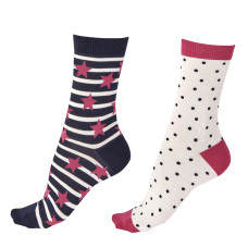 Pretty Polly Bamboo Socks EWR3 NVYX 